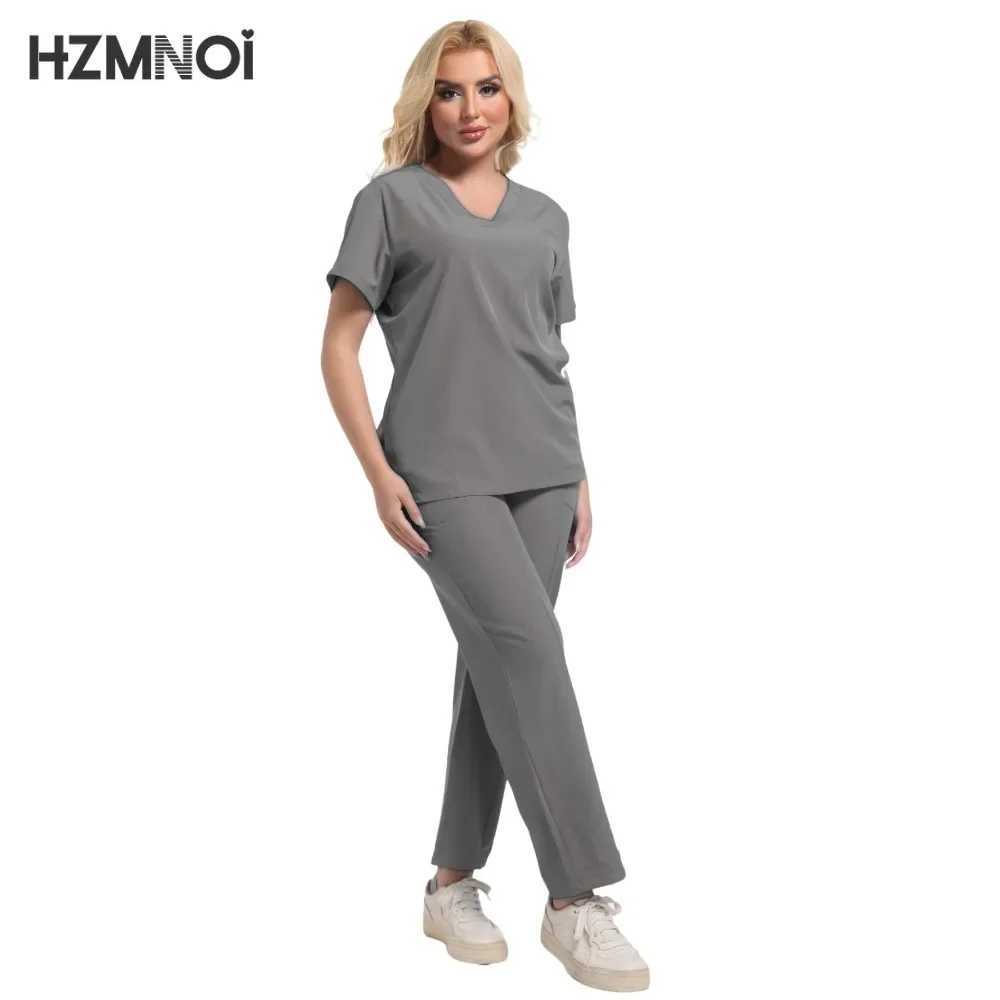 New Scrubs Set Medical Uniforms Uniform Doctor Surgery Overalls Beauty Sn WorkwearWorkers Scrubs Dentistry Work Clothes Set X250410