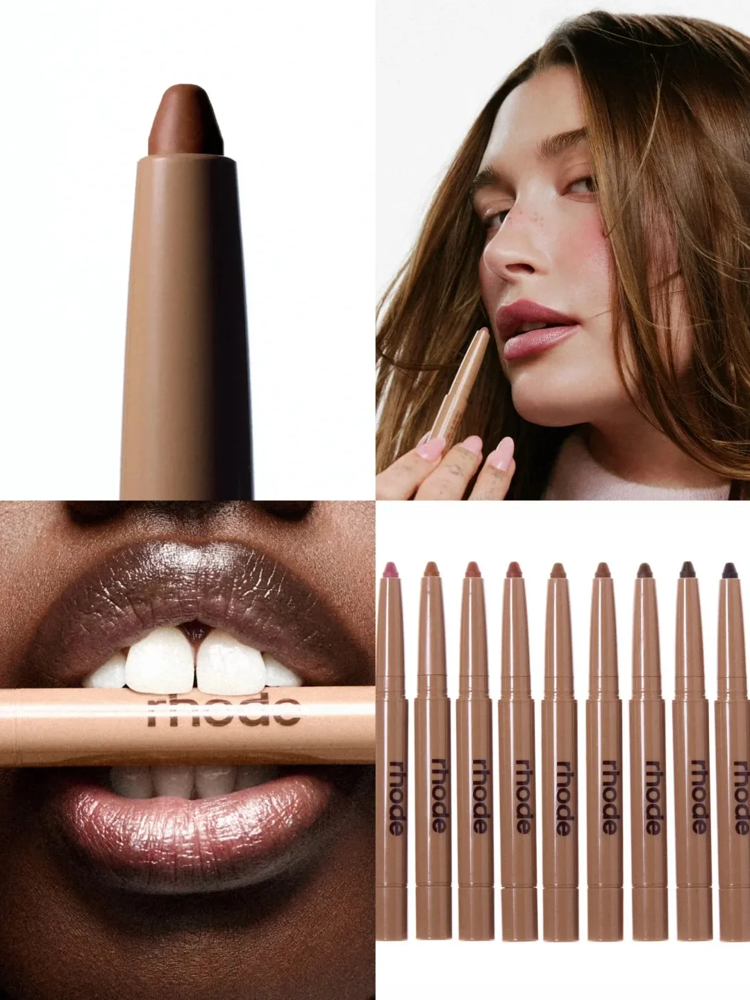 liner 11 Colors Waterproof Liner lift soft neutral pink balance caramel brown Contour Matte Lipstick Pen Long Lasting Retro Red Lip Pencil