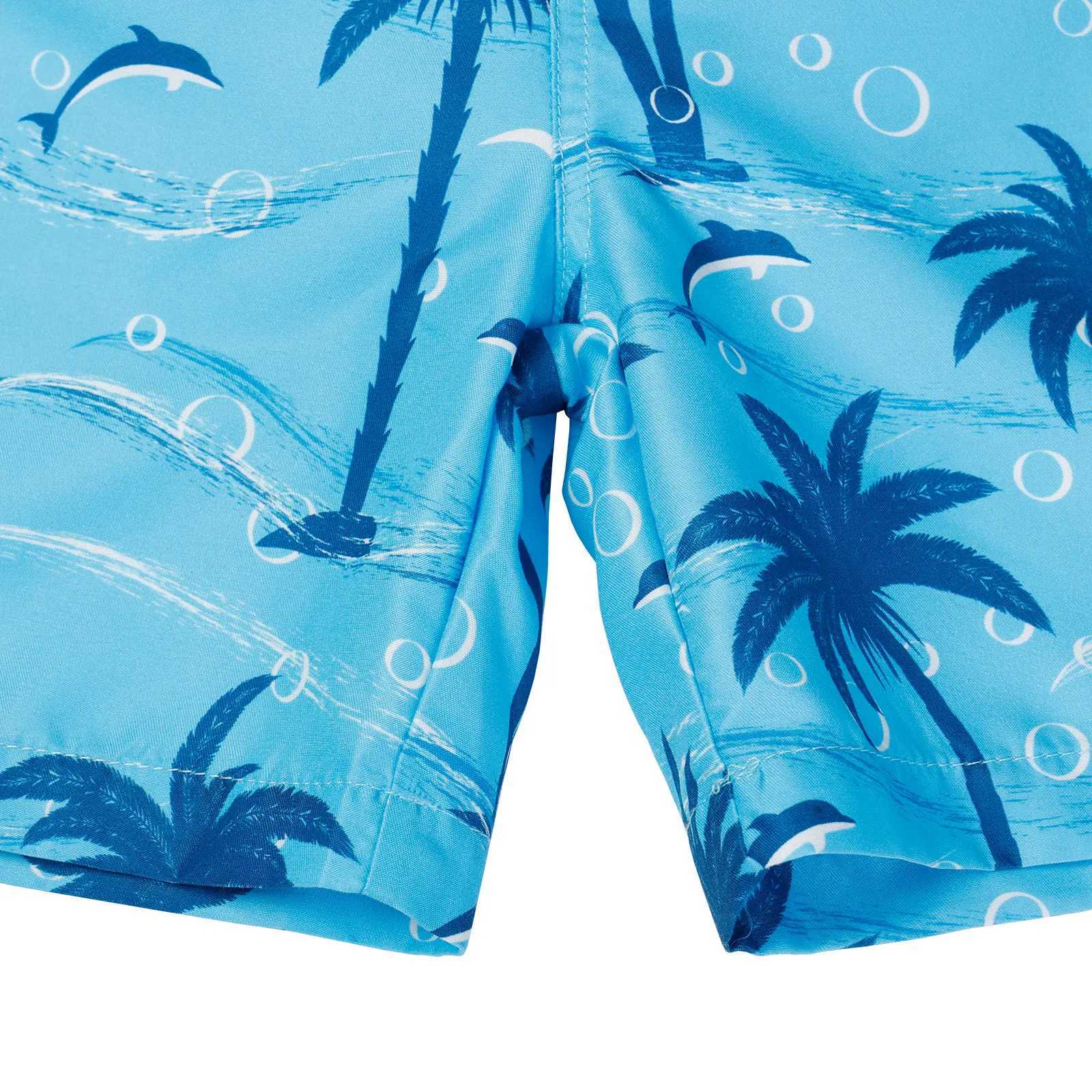 BAOHULU Childrens Swimming Shorts Cute Swimsuit Quick Drying Summer Swimsuit Boys Beach Shorts Surfboard Mens Clothing PantsW250410