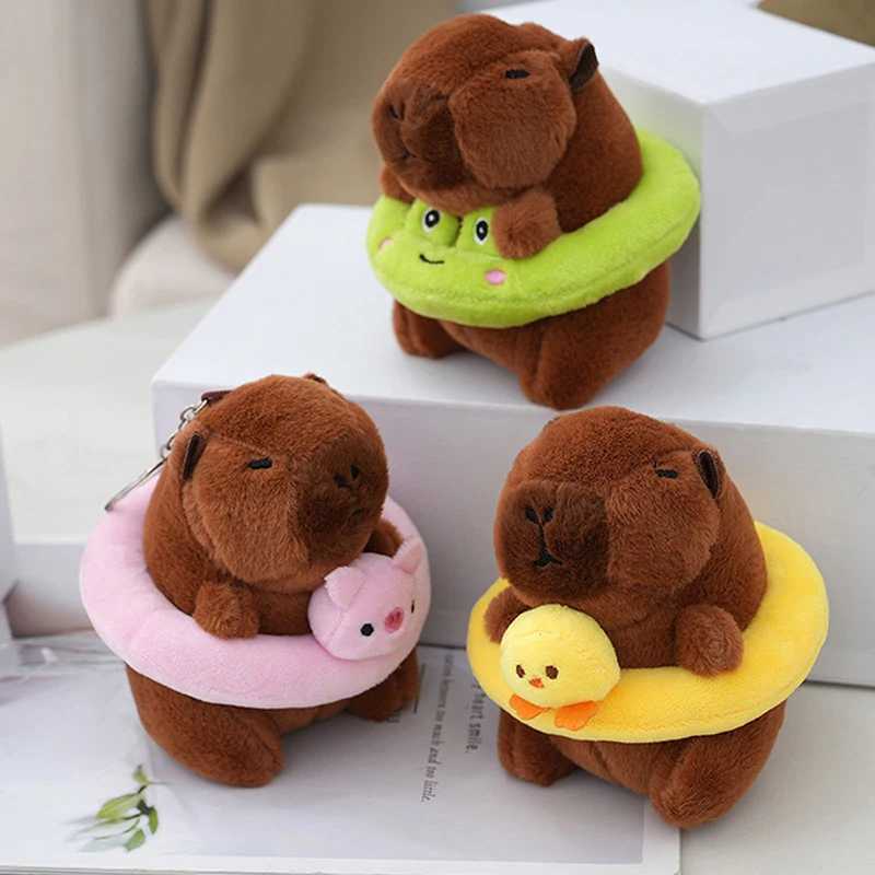 Cute Summer Style Capybara Pendant Plush Toy Doll Bag Pendant Decorative Desktop Doll Decorative Car Pendant Cute Kapila Doll W250411