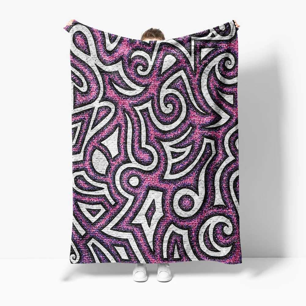 Knitted Snowflake Throwing Blanket Soft Warm Throw Blanket for Girls Boys Kids Gift Cozy Decorative Throw Blanket C251111