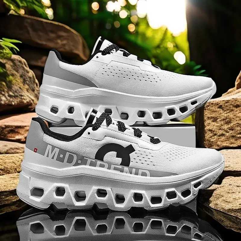 Original Fashion Running Shoes Anti Slip Shock Breathable Road Running Shoes Men Outdoor Jogging Casual Sport ShoesC250411