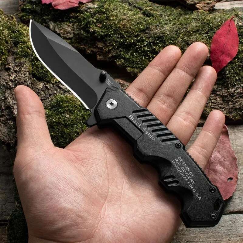 Portable Folding Stainless Steel High Hardness EDC Kit Outdoor Mini Multi-Purpose Fruit Camping Survival Defensive Knife