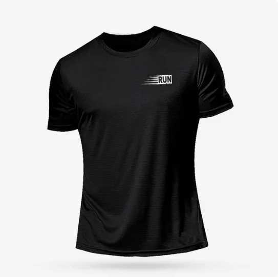 Quick Dry Running Shirt Shirt Mens Sportswear Mens Jogging T-shirt Quick Dry Compression Sports T-shirt Gym M250411