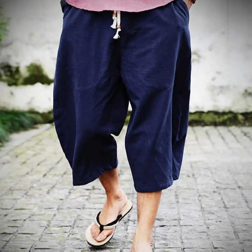 Streetwear Cross Pants Mens Harajuku Casual Harem Pants Mens Loose High Quality Jogging Pants Womens Large Summer M-4XLXJ250410