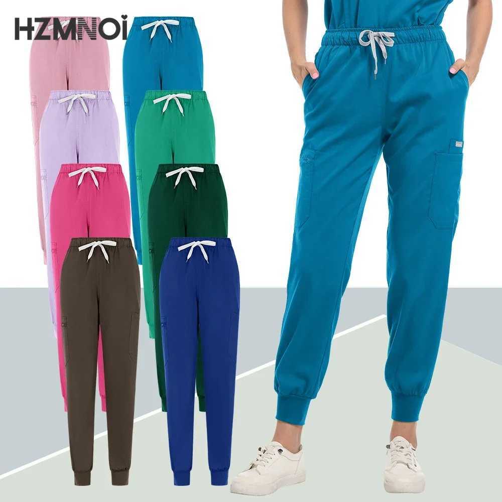 High Quty Hot Sale Hospital Uniform Tops and Pants Medical Women Nursing Scrub Uniform Womens Surgical Scrubs Sets X250410
