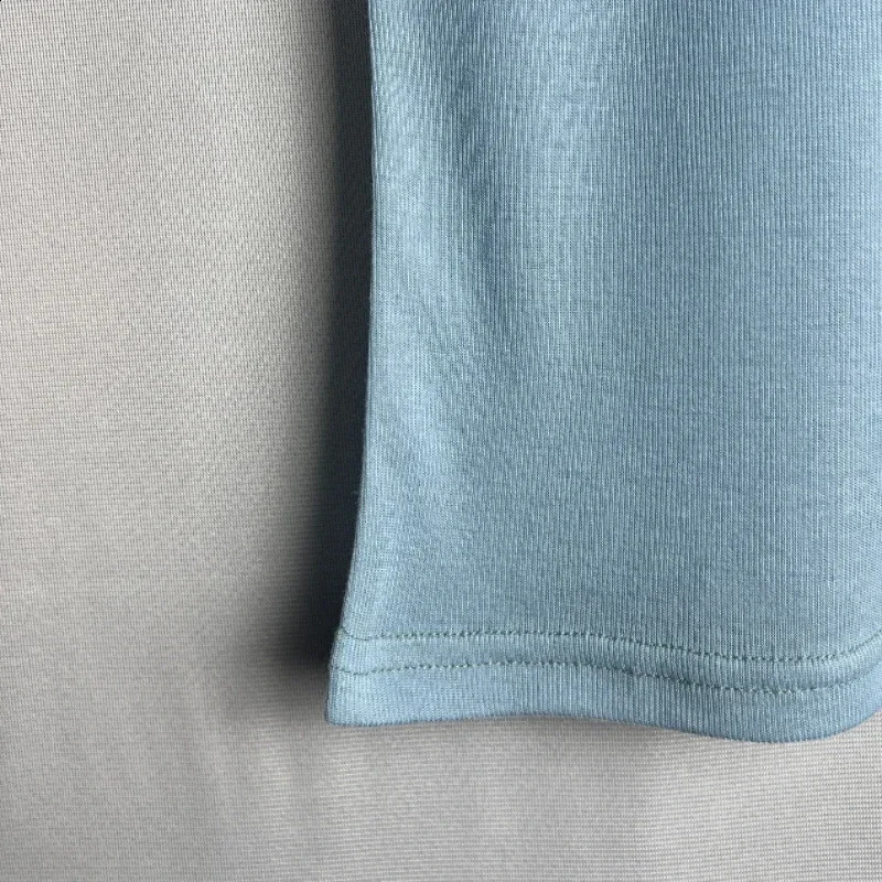 Womens Basic Tshirt 2025 Oneck Solid Casual Top Long Sleeve See Through Sexy Slimming Clothing 250407