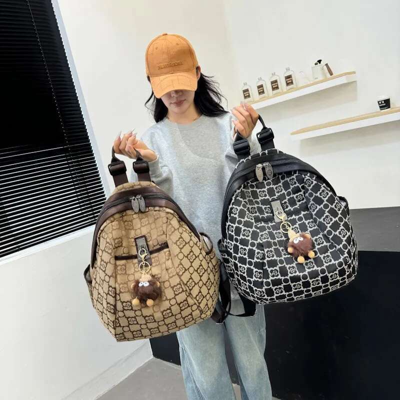 2025 New Casual Printed Large Capacity Women's Travel Backpack, Women's Designer Bag, Trendy Women's Bag3