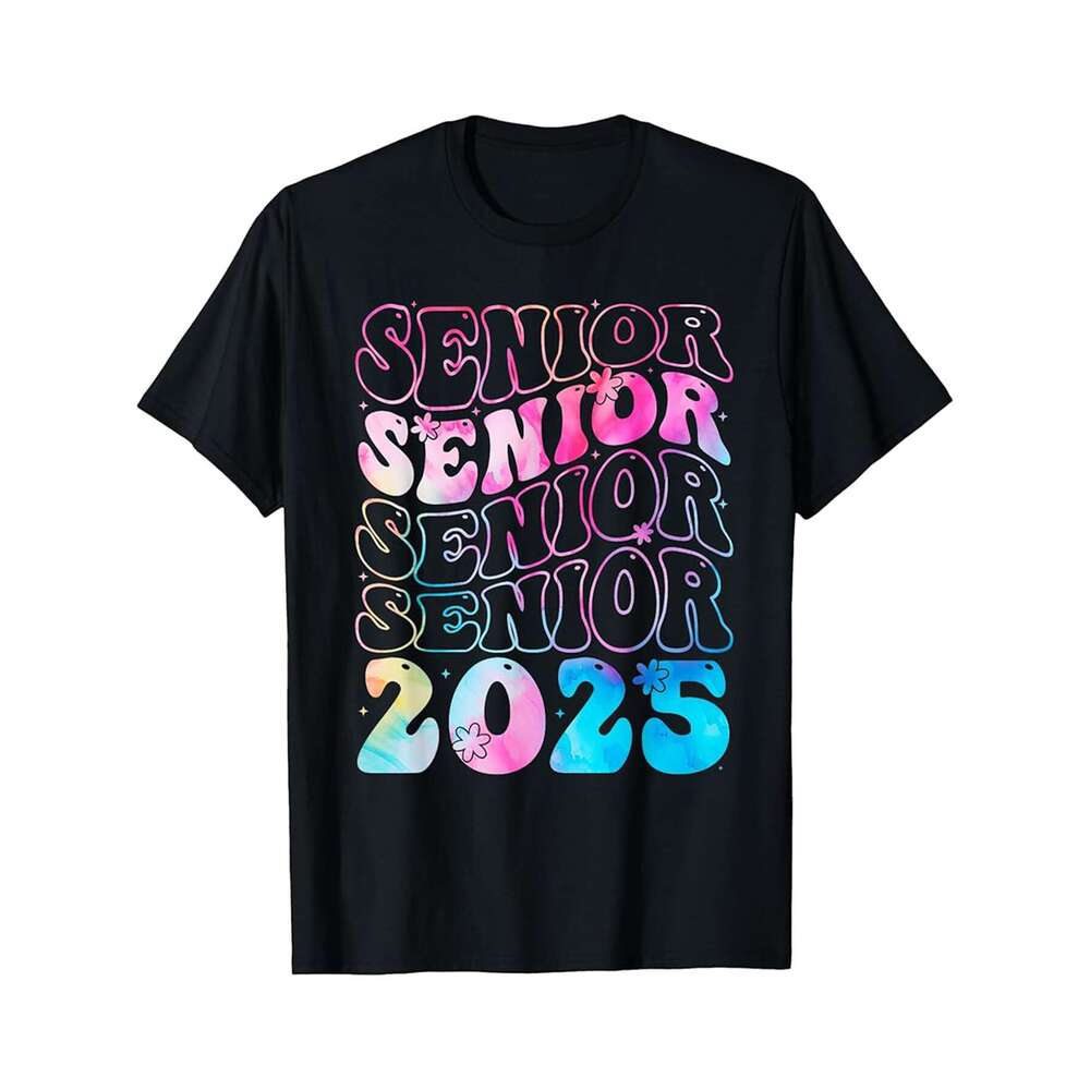 Designer T shirt Senior 2025 Class Of 2025 Seniors Graduation Back To School - 220g T shits