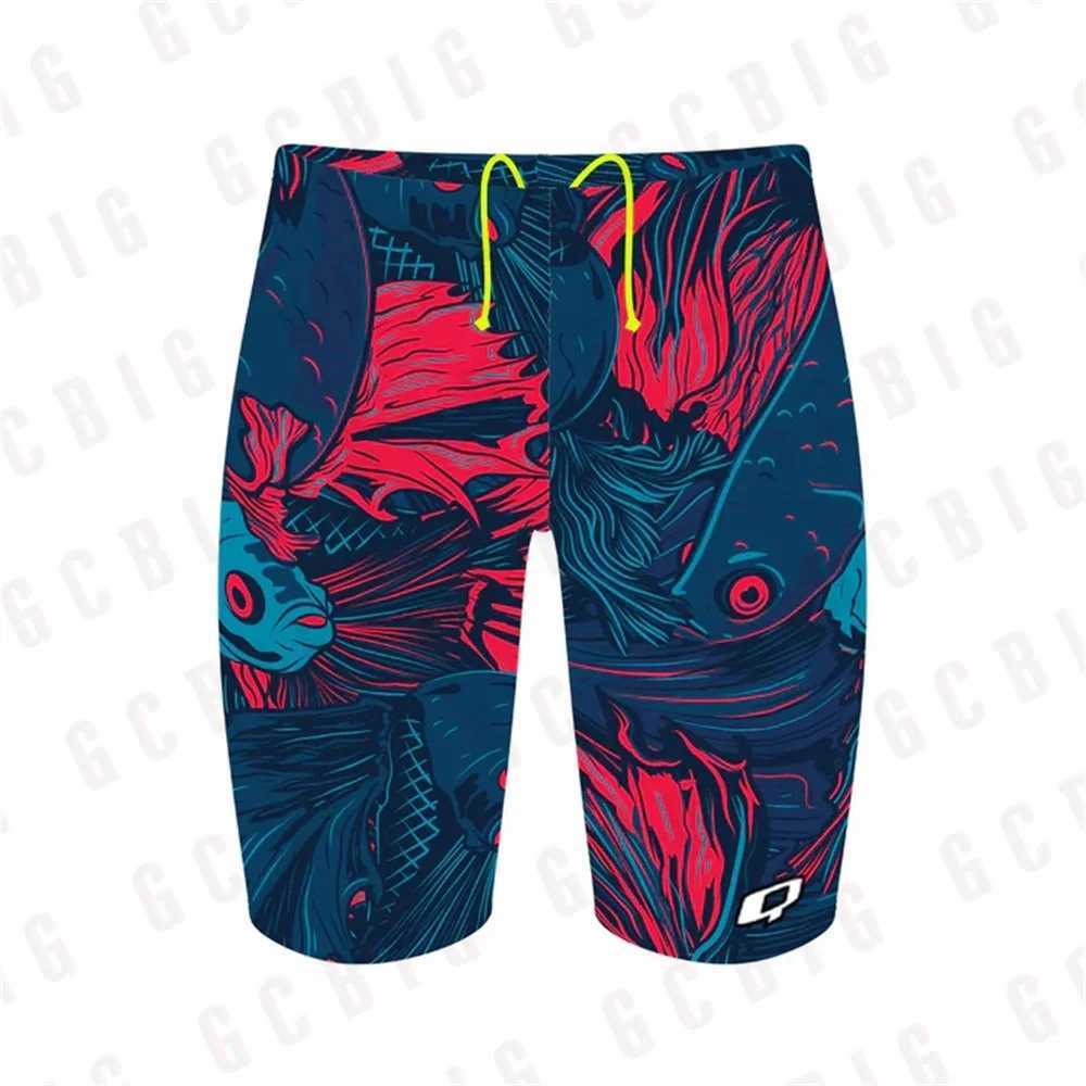 Summer mens swimsuit training shorts swimsuit training shorts swimsuit boys interference machine sports surfing shorts beach volleyball swimsuitW25041