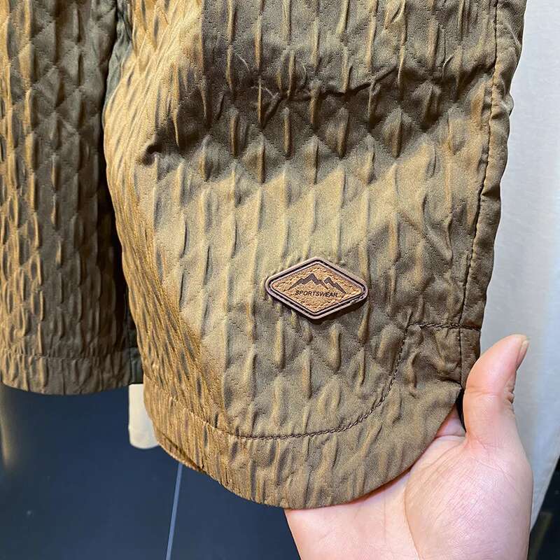 Casual Shorts Casual Shorts Men's Wear Summer New Loose Versatile Shorts Men's Thin Cool Elastic Breathable Korean Styleinscasual Boy Fifth 