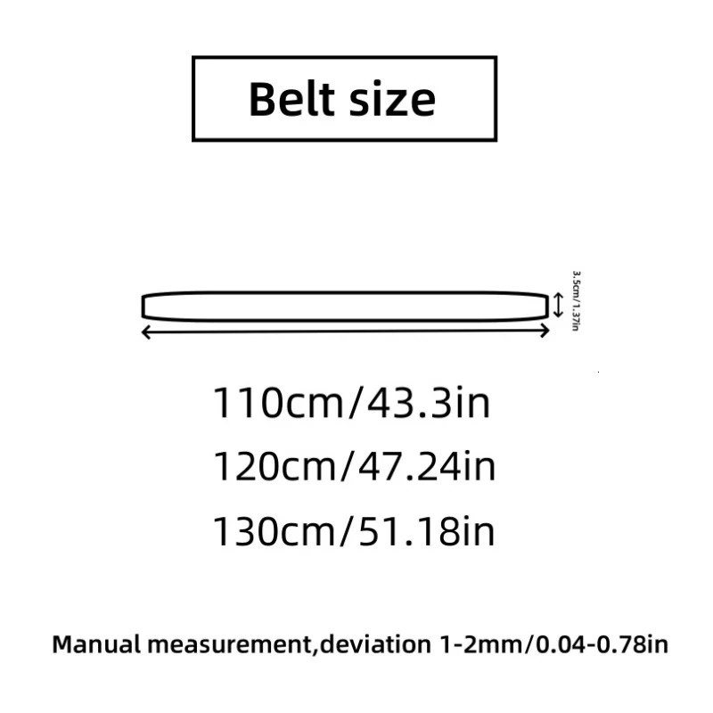 Leather material waistband Single belt pattern belt casual waist belt 35cm belt 251031