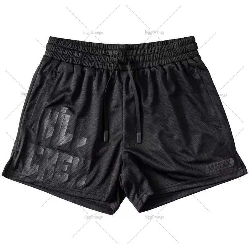 New American Street Personalized Y2K Harajuku Beach Pants Breathable Sweat Ice Silk Shorts Gothpunk Fashion Casual Clothing MenW250410