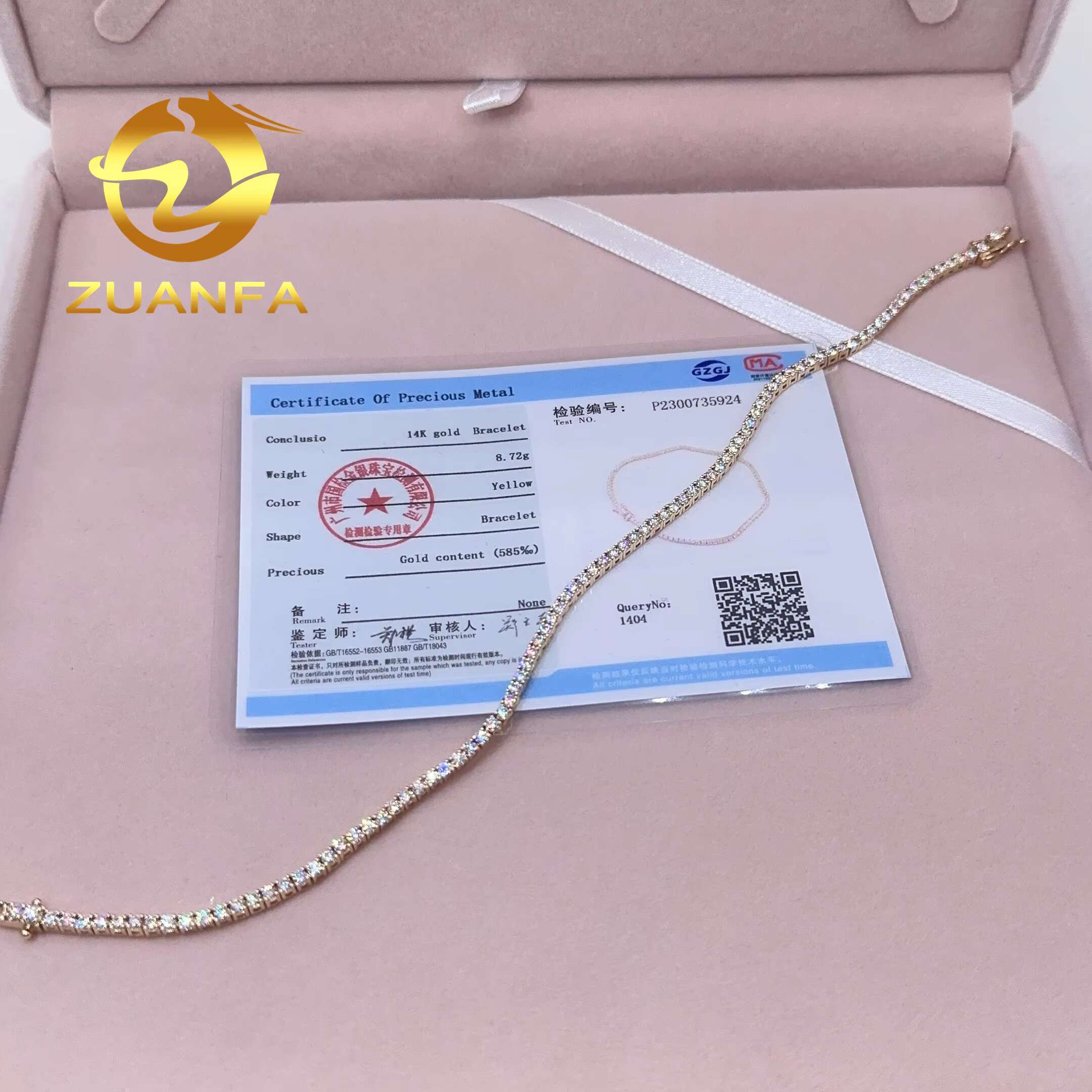 Hip Hop Jewelry Moissanite Tennis Chain 2mm 10k/14k Vvs Diamond Fashion Tennis Chain Necklace Bracelet
