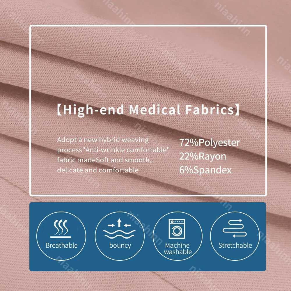 Multicolor Solid Color Pharmacist Work Clothes Beautician Lab Workwear Nursing Uniforms Pet Clinic Veterinary Uniforms X2505281