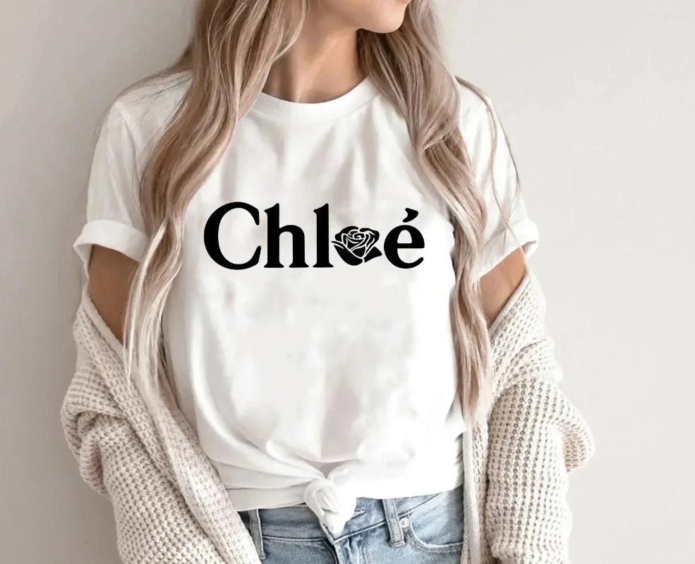 Women's T Shirts High Quality T-shirt 2025 Summer Luxury Brand Alphabet Print Fashion Graphic Top Street Shirt