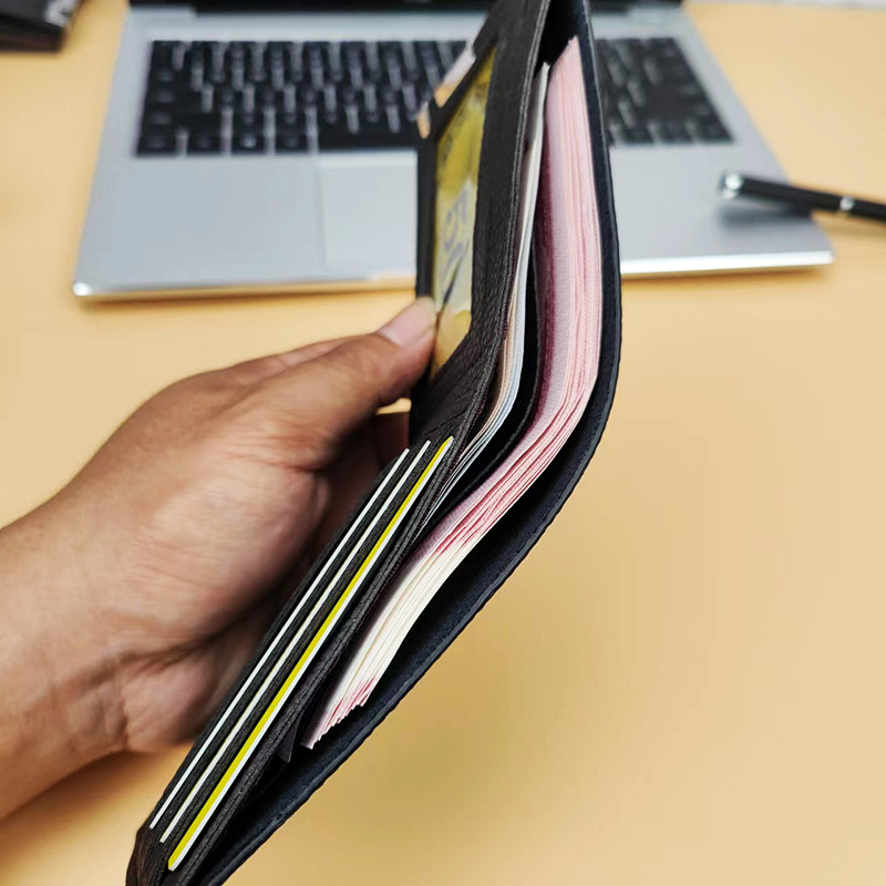 Cross-border supply men's wallets short wallets horizontal wallets men's wallets source manufacturers wallet wholesale