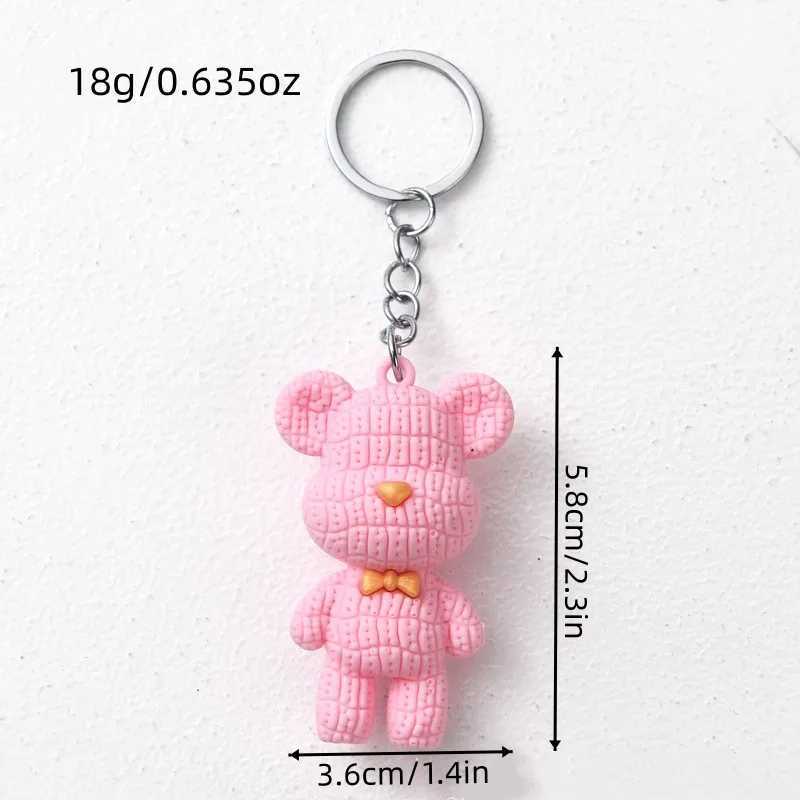 Creative Bear Keychain Colorful Bear Hot - Selling Pendant Keychain Accessories W250411
