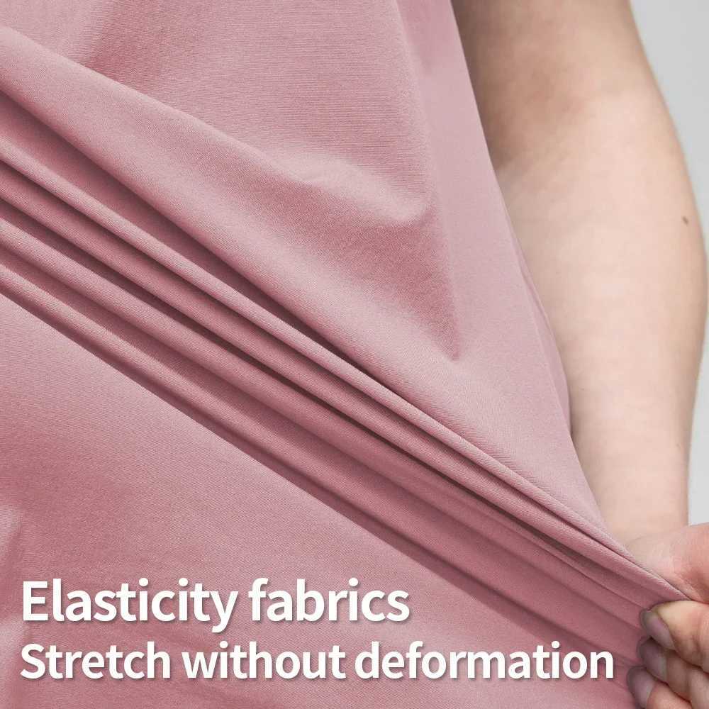 Solid color breathable care washer womens uniform elastic pet clinic nurses work clothes medical doctors thin clothes X250410