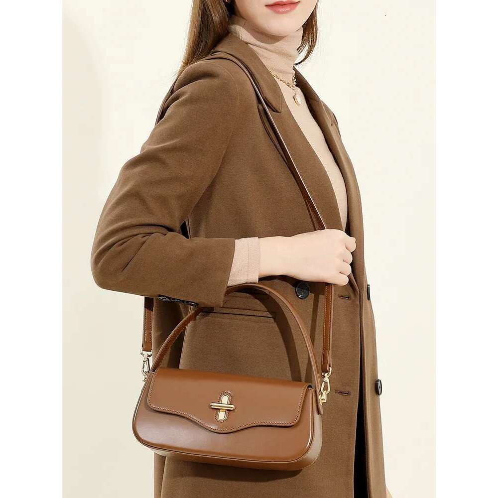 Designer Bag YANATARI Handbags Female Crossbody Shoulder Bag Women Bags New Fashion 2025 Genuine Cowhide Leather Satchel