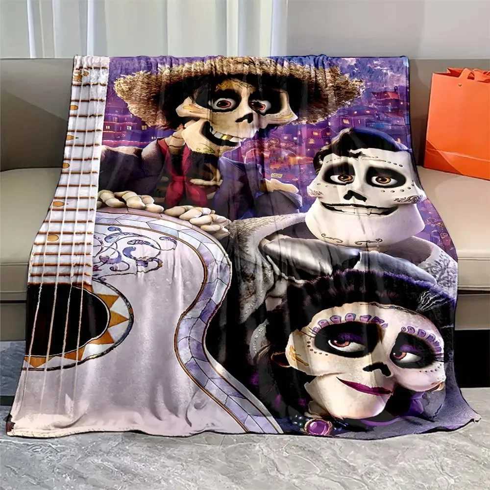 Soft Coco Miguel cartoon Blanket Warmth Plush Throw Blanket Bedspread Sofa Suitable for Living Room Bedroom Warm Blanket C251111