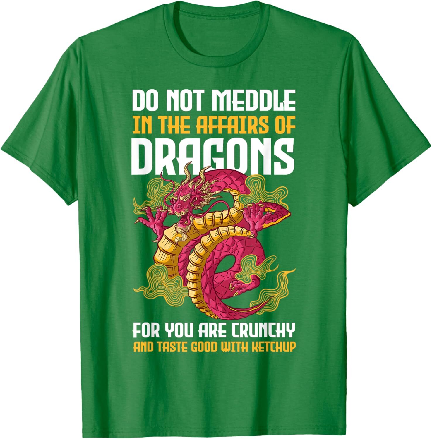 T shirt for Mens For You Are Crunchy Graphic Tee Casual Tops Clothes Short sleeve cool