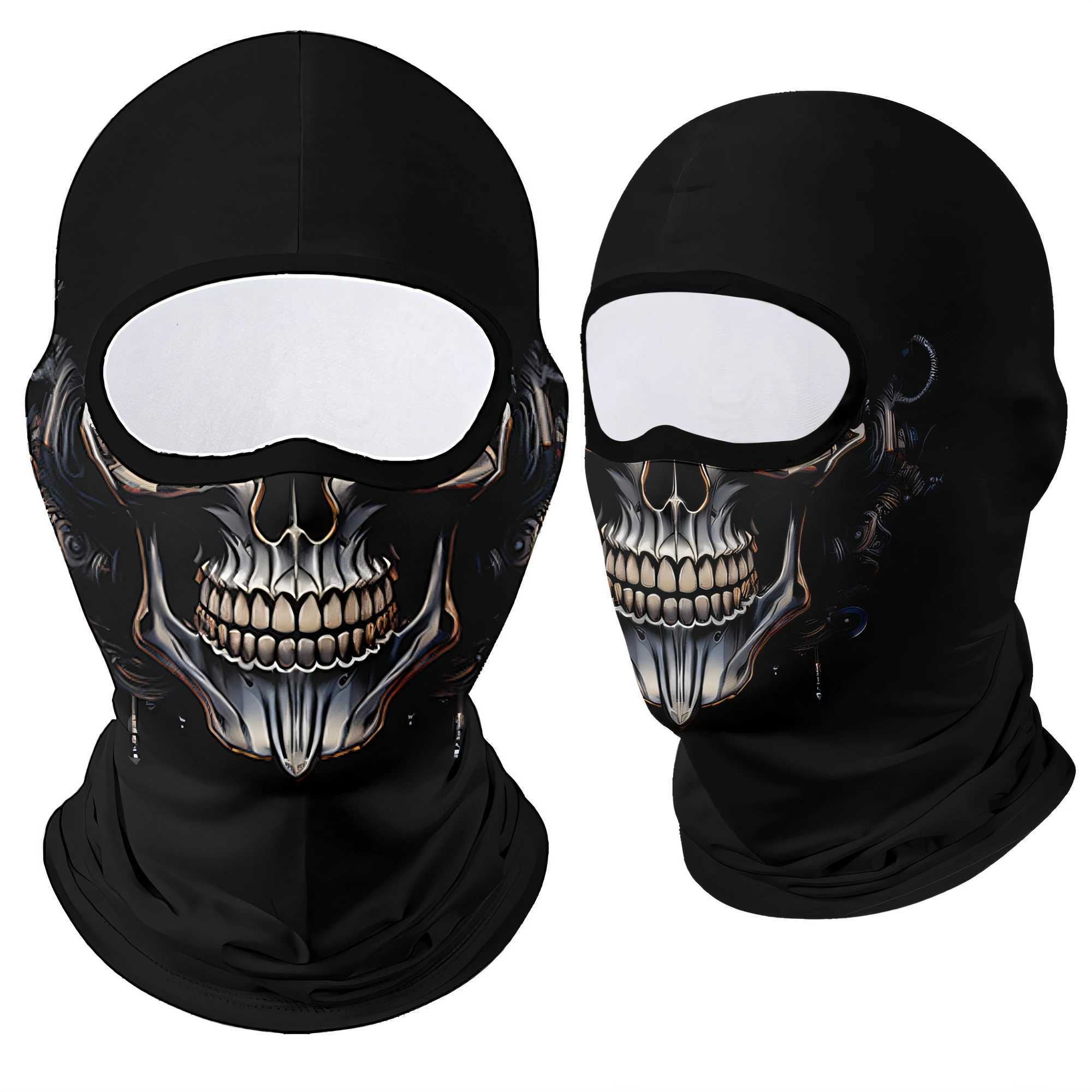 Outdoors Sunscreen Balaclava Icethread Full Face Scarf Mask For Motorcycle Fishing Face Cover Cap Bicycle Cycling Headgear S251110