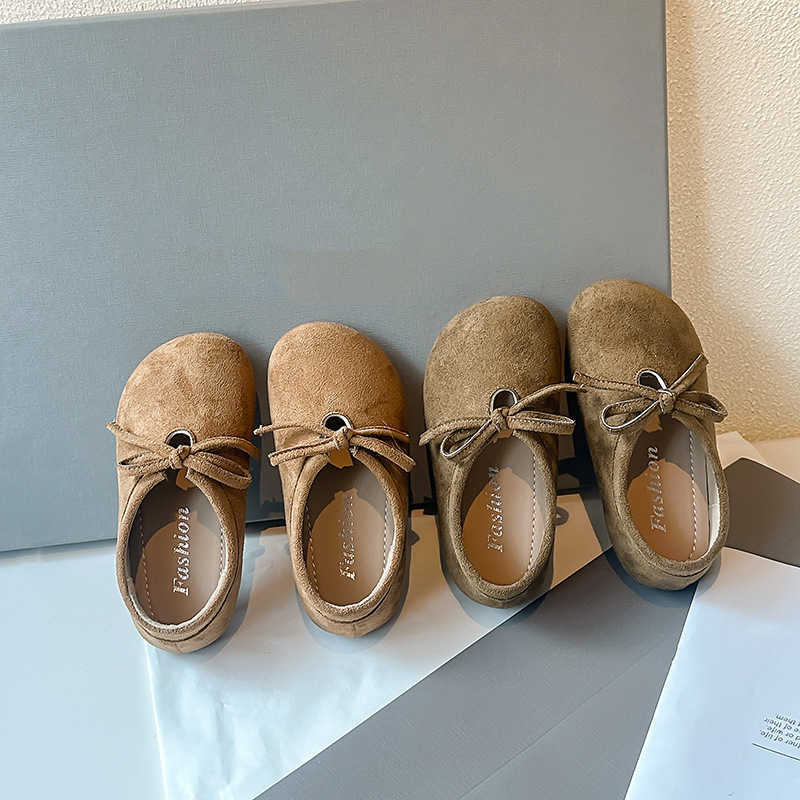 Girls Shoes Spring and Autumn 2025 New Childrens Shoes Girls Little Leather Shoes Toddler Trendy H251110