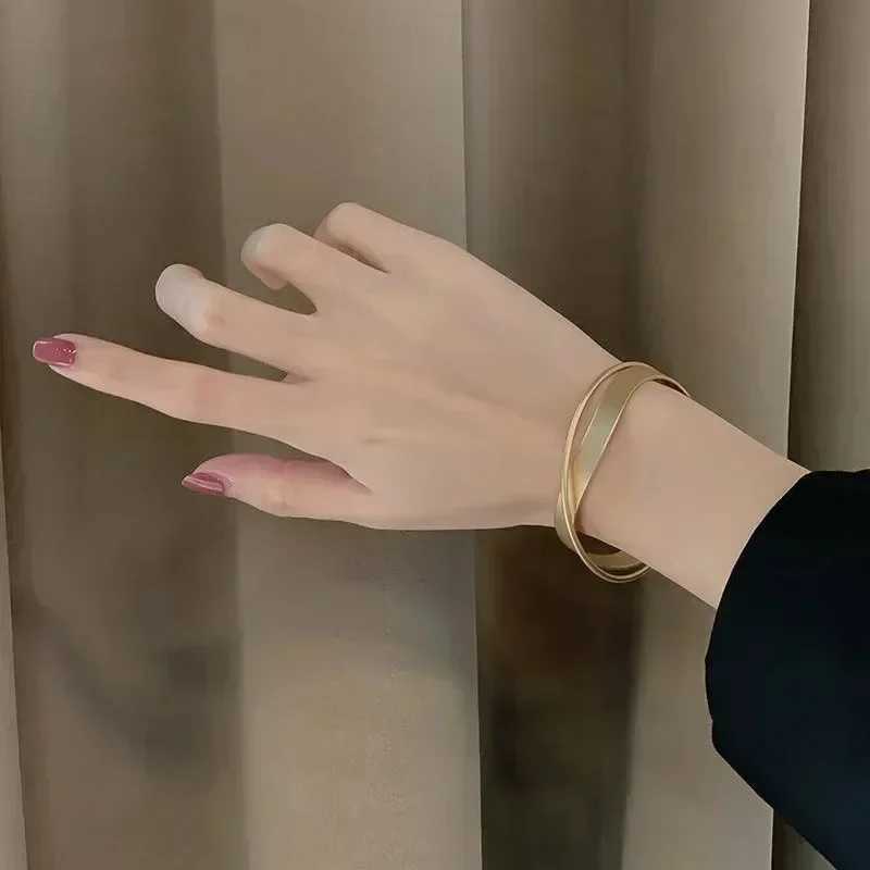 Stainless Steel Adjustable New Design Gold Plated Bracelet Womens Luxury Gifts Bracelet for Women Jewelry GiftC250410