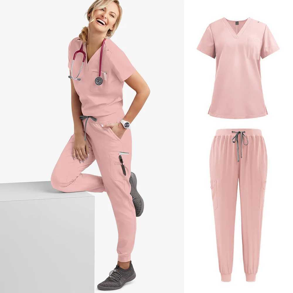 New neutral operating room medical uniforms medical supplies sets dental surgery and nursing uniforms workwear X2504101