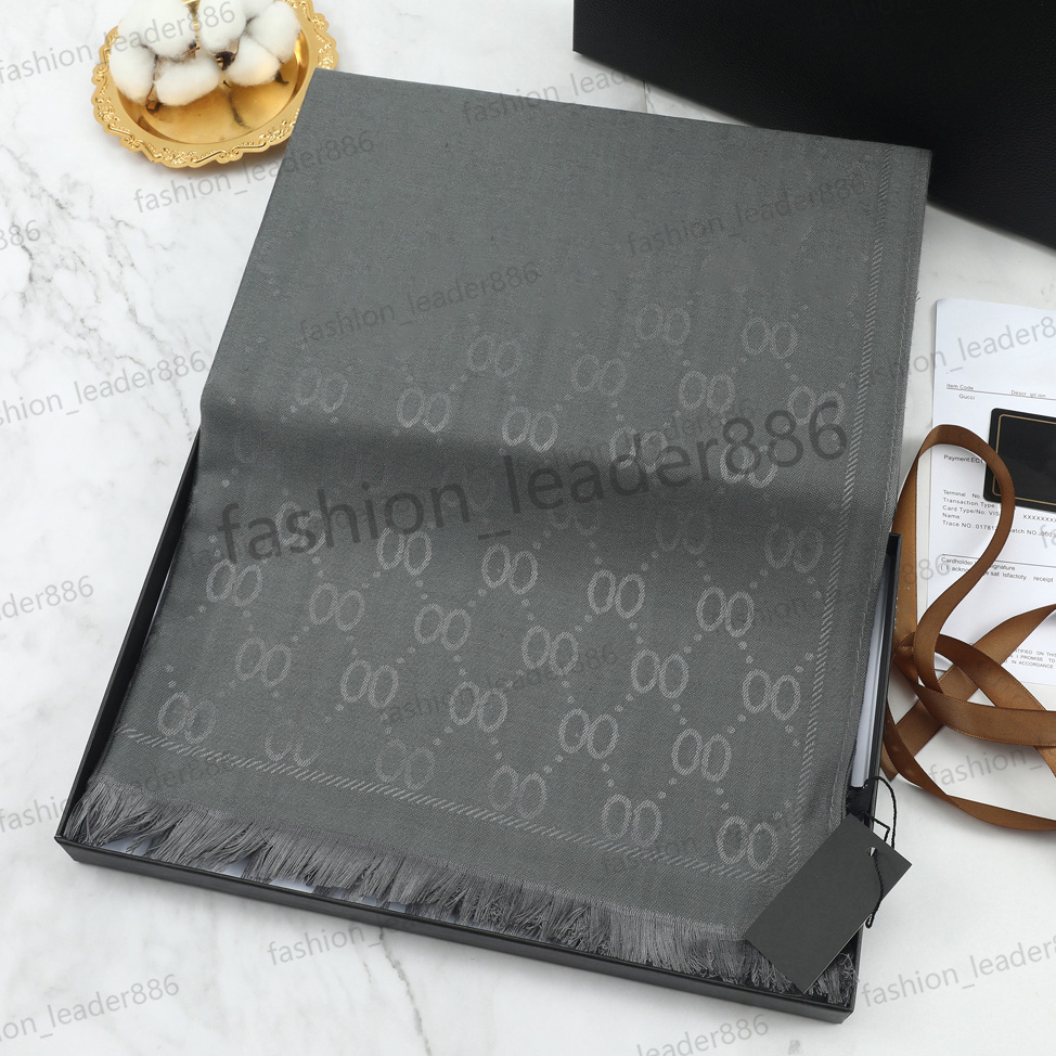 Classic Letters Women's Designer scarf 100% Gold Silk Cotton scarf Spring Summer Fall Comfort Shawl Women's long shawl fringe printed scarf Size 180*70cm