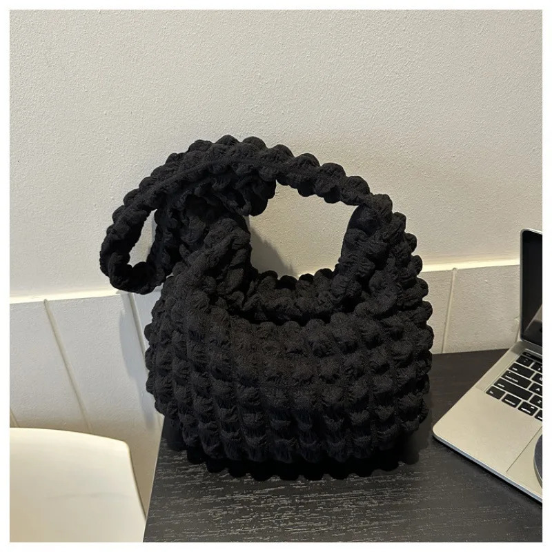 Cloud underarm bag large capacity tote for daily work commute bubble cloud crossbody 251103