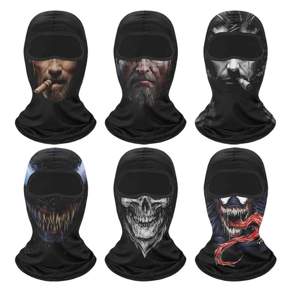 Balaclava Outdoor Cool Sunscreen Motorcycle Face Mask Lycra Moto Biker Wind Cap Mask Stopper Windproof Bicycle Cycling Headgear S251110