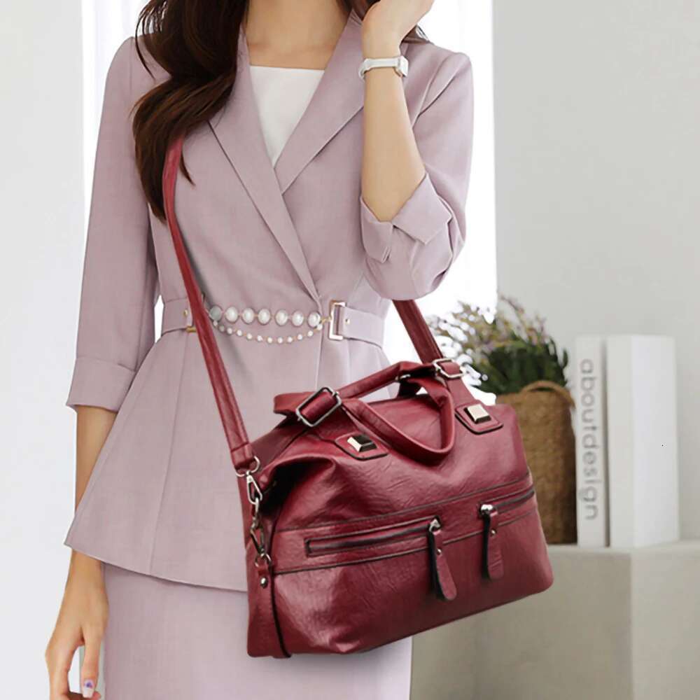 Casual Tote Bag Leather Designer Shouler Handbags High Quality Ladies Crossbody Hand Bags For Women