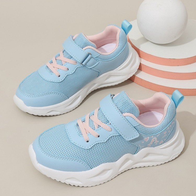 Kids Sports Shoes Children Anti-skid Running Shoes for Girl Breathable Soft School Casual Shoes Kidszworld Classic Fashion Toddler Walking Shoes Size 