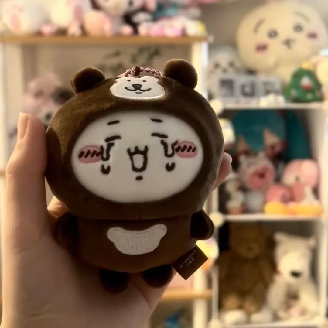 Chiikawa Sun Bear Xiaoba Usaki Plush Toy Pendant Nagano Jiikawa Cute Plush Doll Bag Pendant Bedroom Ornaments Girl Gift 251110