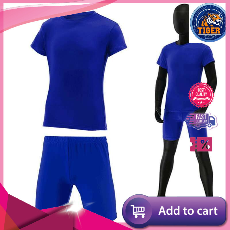 Ddmytiger China Domestic Children Kids Boy Girl Tracksuits Fiess Short Tee Shorts Tight Sport Running Set Soccer Basketball Football Jersey Suit J Ddm