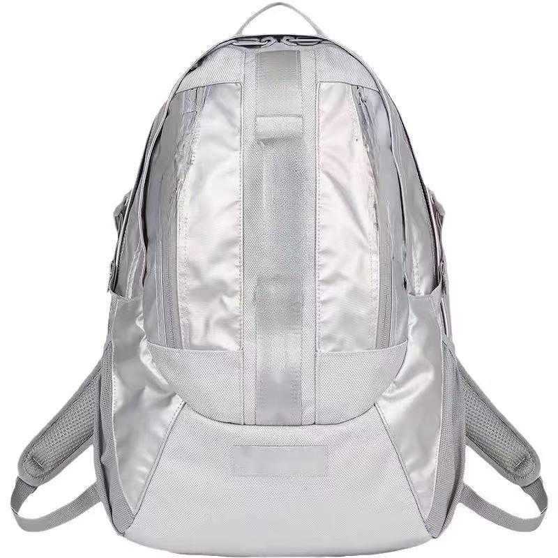 2025--backpack school bag Outdoor Messenger Bags Unisex Fanny Pack Crossbody Shoulder Bag pochette Multiple pockets fashion student bag