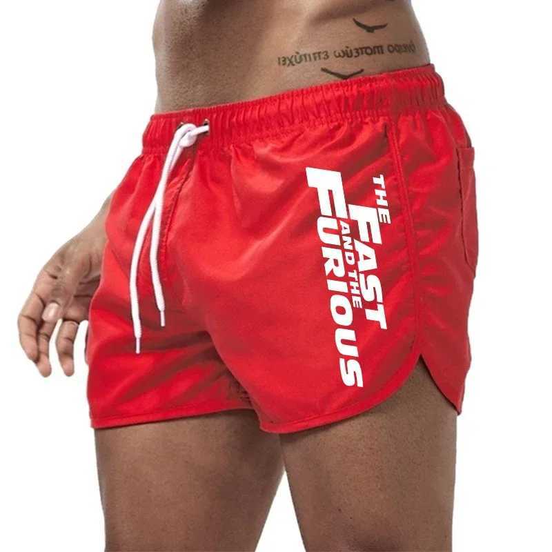 Slow jogging and leisure daily summer mens beach shorts 2025 beach relay swimming gym pants fast drying swimming surfing ventilation dragW250410