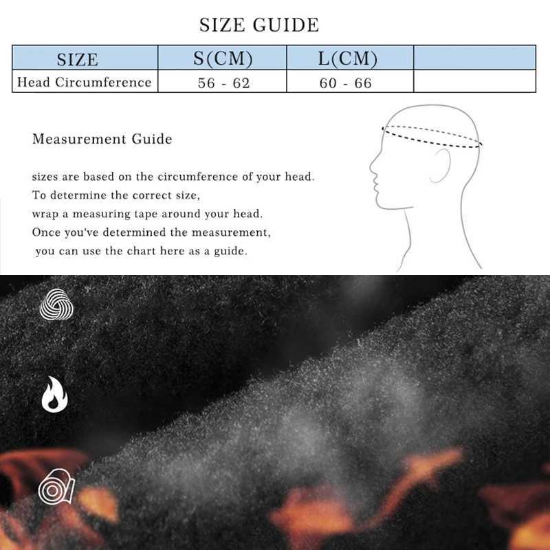 ROCKBROS Winter Balaclava Scarf Full Face Cycling Mask Warm Helmet Liner Fishing Windproof Breathable Headgear Bike Mask S251110