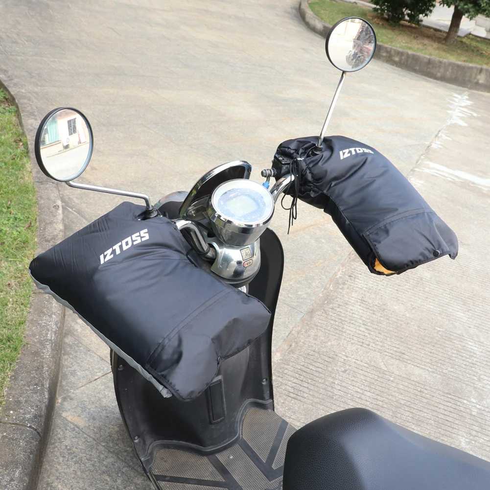 Motorcycle Scooter Warm Handlebar Muff Rainproof Motorbike Grip Thermal Cover Winter Motorcycle Gloves Motorcycle Accessories S25118