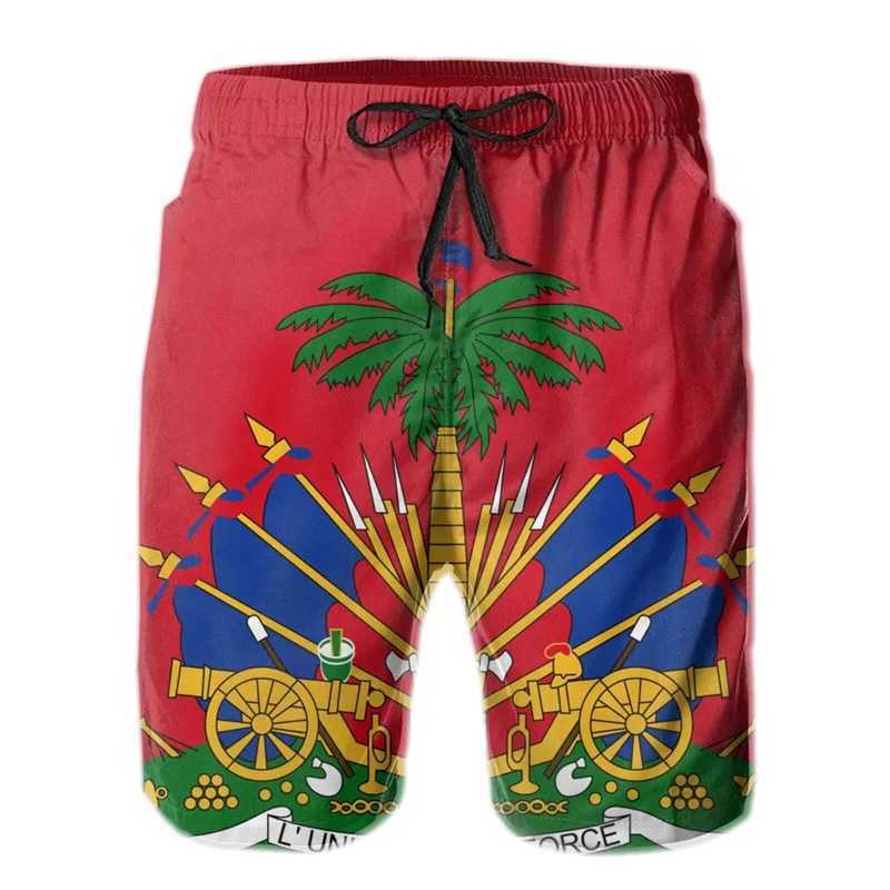 Haitian 3D printed mens shorts casual summer beach shorts gym cool surfboard shorts quick drying swim trunksW250410