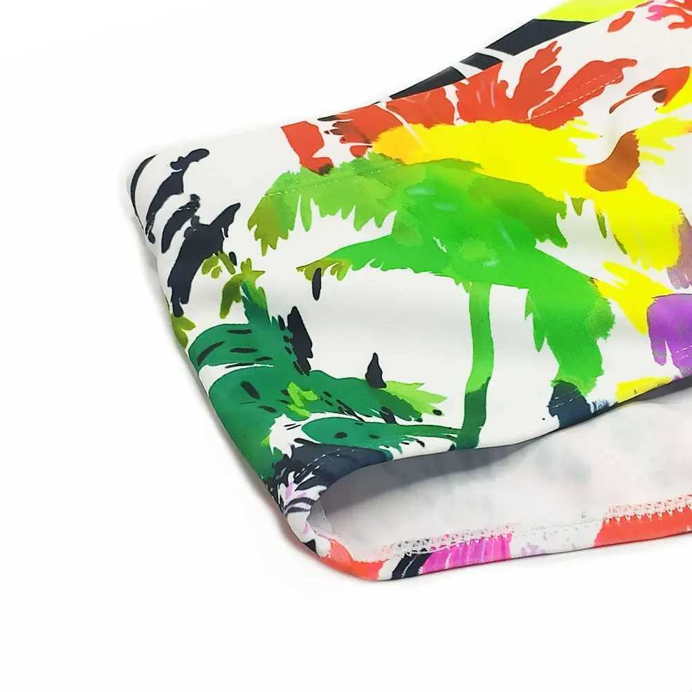 Mens swimsuit Palm Beach multicolored swimsuit underwear bikini board surfing shorts boxing swimsuit waterproof beach sports braW250410
