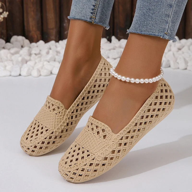 summer style fashionable and comfortable flat casual exterior anti slip fashionable shoes hats sandals 250430