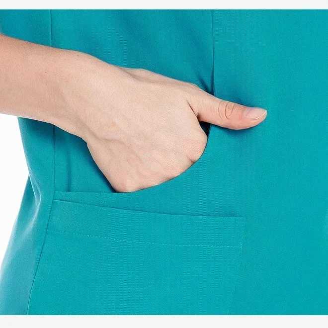 Elastic Girl Hospital Uniforms Scrubs for Women Medical Lab Coats Nurse Uniform Women Scrubs Uniforms Set Spa Uniforms X250410