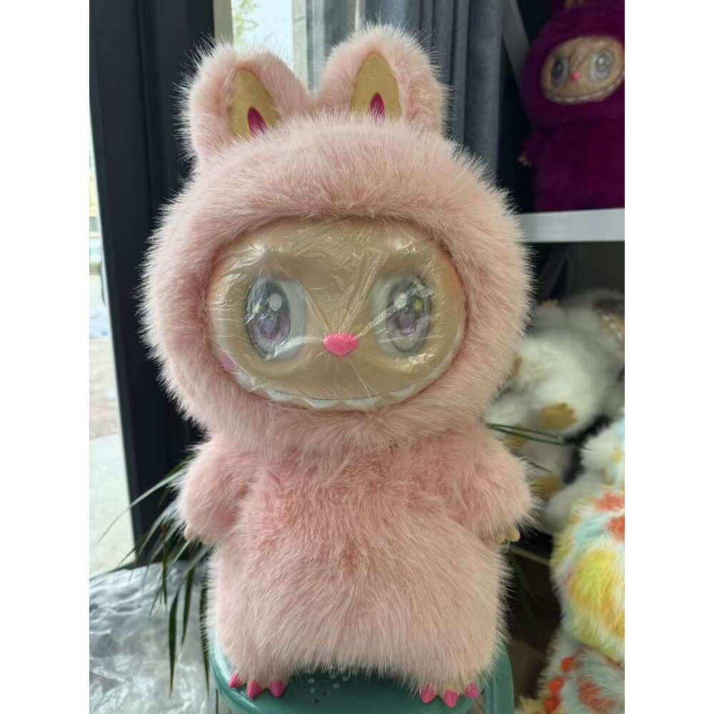 38CM 58Cm Zimomo Labubu Angel large grande giant Jumbo custom In Clouds I Found You Original Vinyl Handmade Surprise Plush Doll Toy Birthday Gift