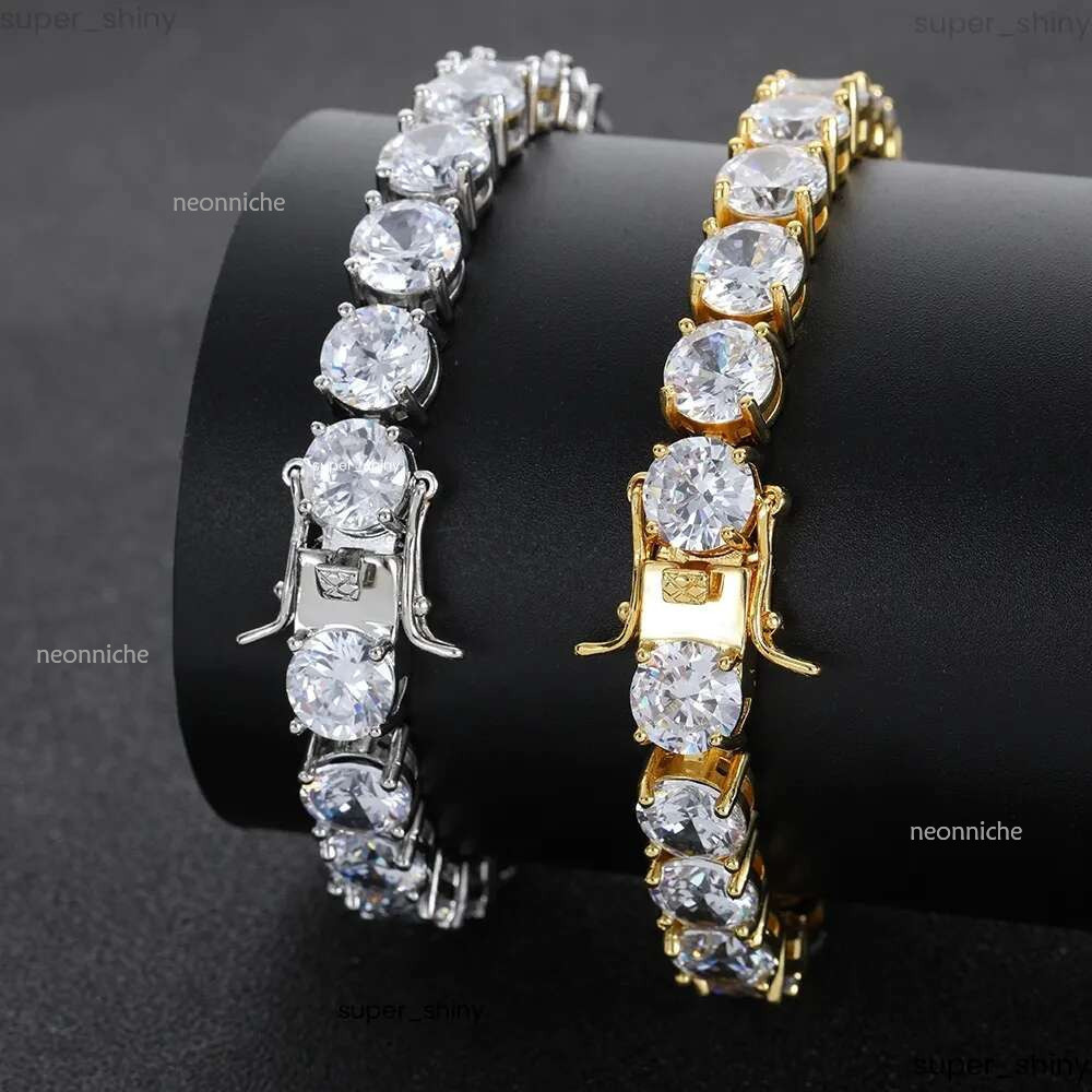 tennis chain bracelet necklace for women men gold plated 5mm w dia choker hip hop fine womens necklaces mens designer jewelry chains personalize