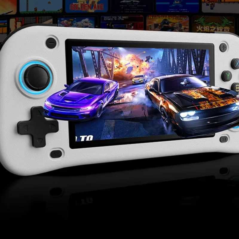 NEW G28 Game Console Retro Handheld Linux System 42 Inch I Screen Portable Pocket Video Player 64GB 128GB Games Kid GiftM251111