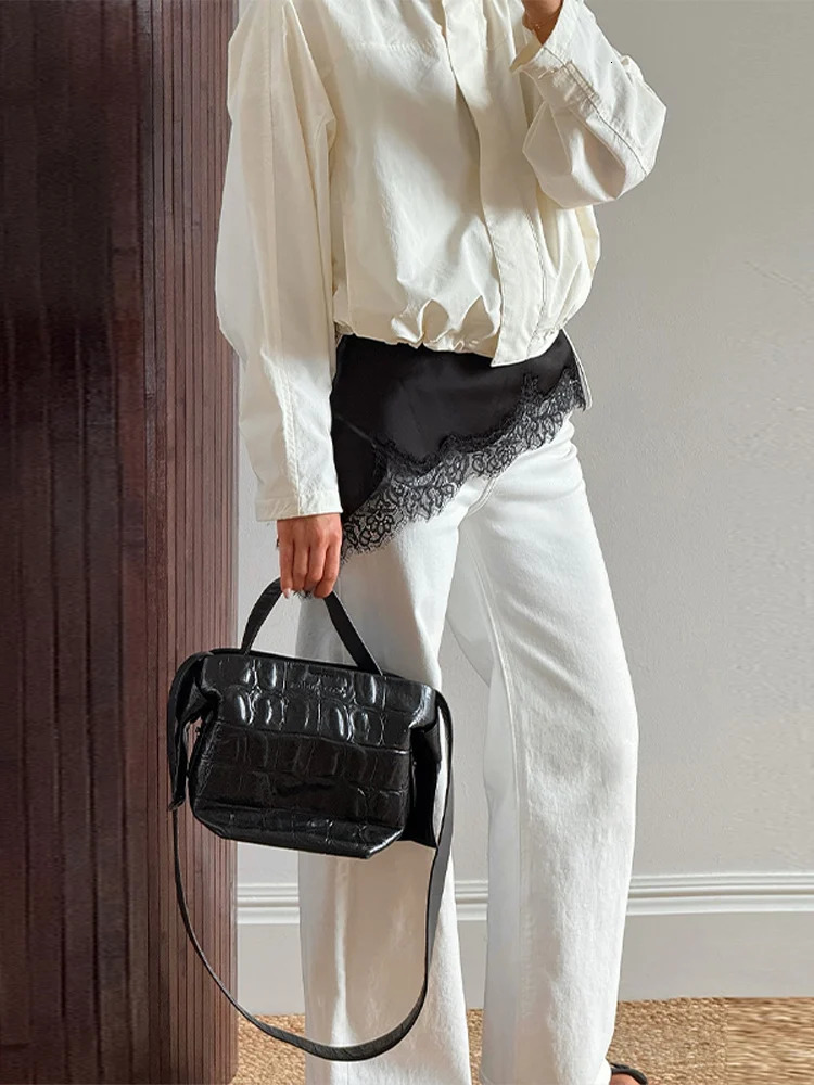 Casual Solid Stand Collar Coats Women All-matching Long Sleeve Drawstring Coat Female 2025 High Street Autumn Lady Outwears 251105