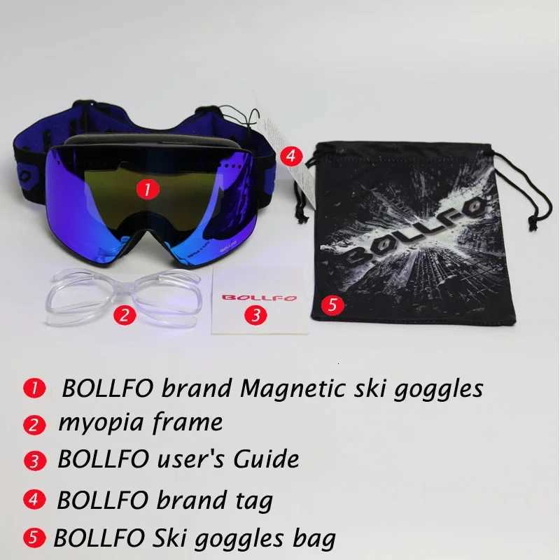 Ski Glasses For Skiing DoubLE LEns Mountaineering Glasses UV400 Anti-fog Ski GoggLEs Men Women SnowmobiLE Mask K251110